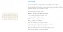 American Lighting CNVS-WW-12x24 - Canvas sheet 3000k
