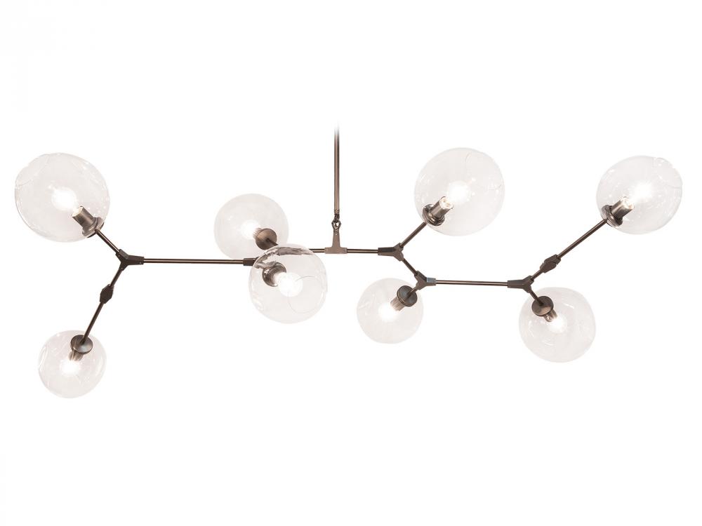 Fairfax Ave. 8 Light Glass Globe Chandelier