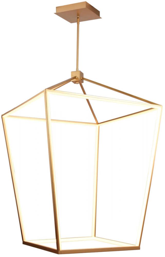 Park Ave. Led Large Cage Pendant