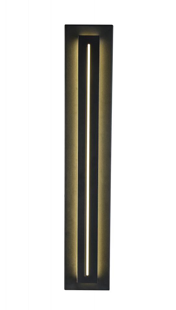 Avenue Outdoor Black Wall Sconce