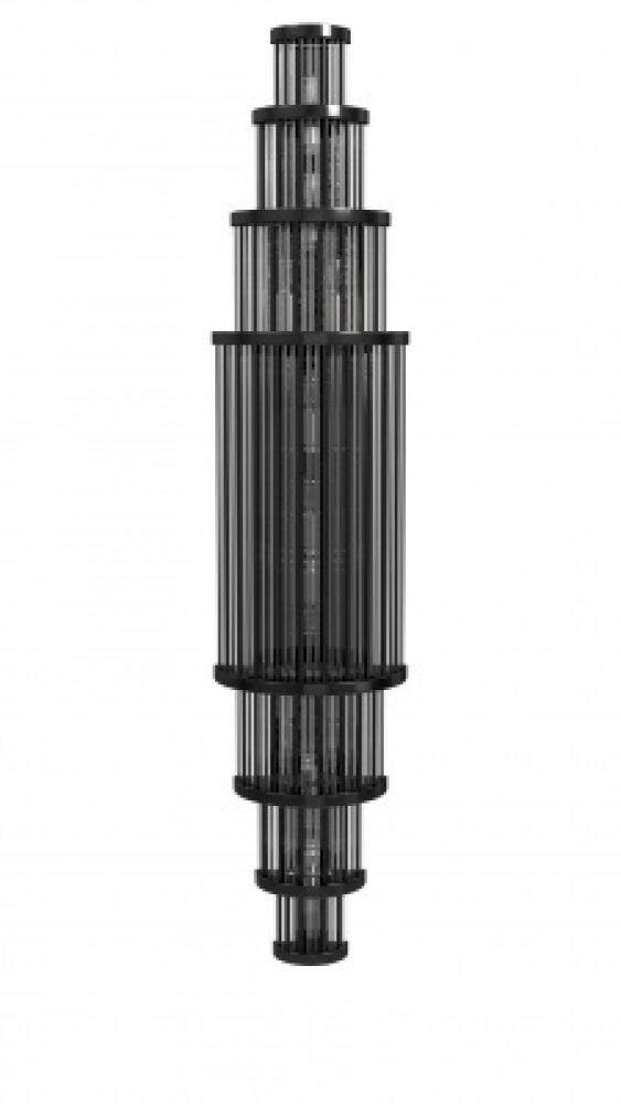 Waldorf Metal And Glass Rod Wall Sconce