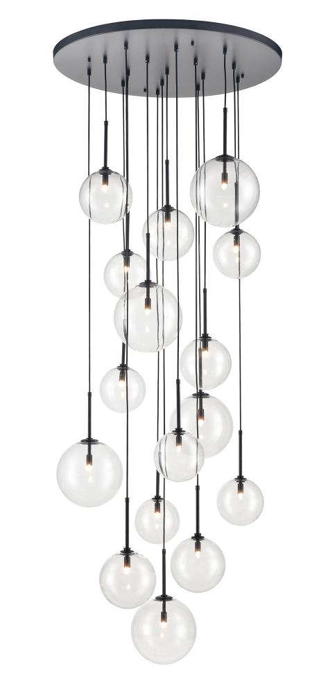 Delilah 16 Light Multi Port Pendant