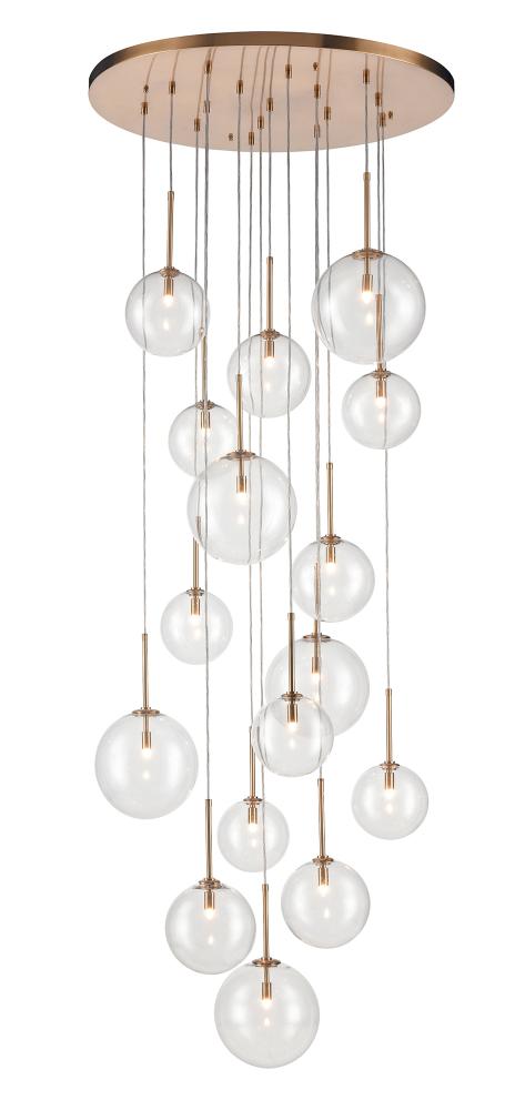 Delilah 16 Light Multi Port Pendant