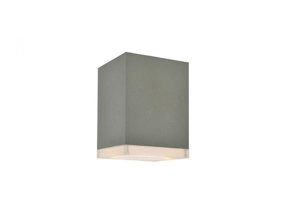 Avenue Outdoor Silver Ourtdoor Ceiling Flush Sconce