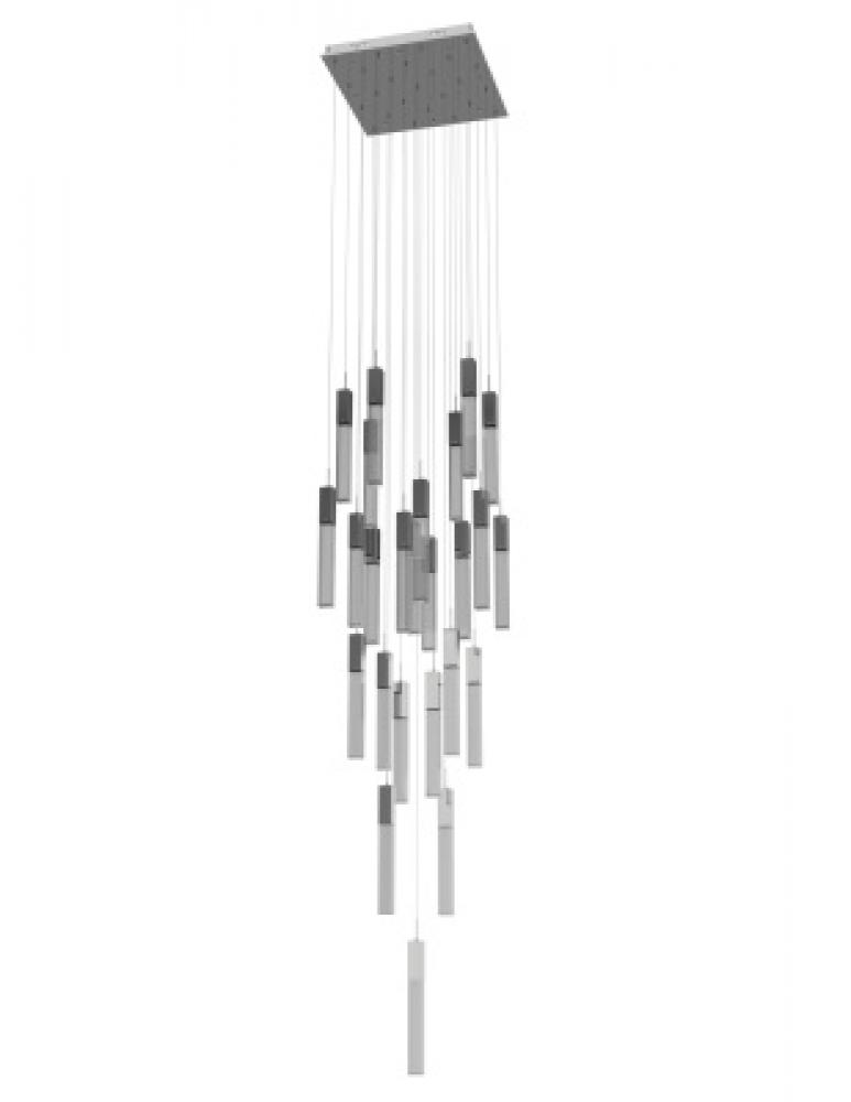 The Original Glacier Snow Collection 25 Light Acyrlic Multi Port Pendant
