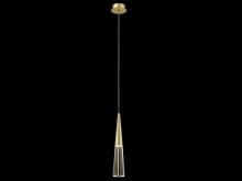 Avenue Lighting HF7701-BB - Encino Crystal And Metal 1 Light Pendant