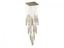 Avenue Lighting HF1904-25-GL-BB-C - The Original Glacier Collection 25 Light Clear Crystal Multi Port Pendant