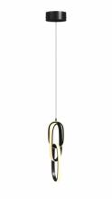 Avenue Lighting HF5021-BK - Circa Black Looping Pendant