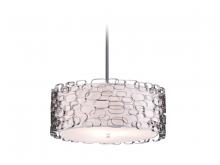 Avenue Lighting HF1702-PN - Ventura Blvd. Metal Oval Pattern Round Hanging Fixture