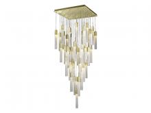 Avenue Lighting HF1903-41-BOA-BB - Boa Collection 41 Light Studded Glass Multi Port Pendant