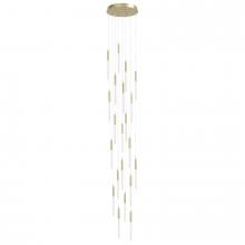 Avenue Lighting HF2021-SNW-BB - Main Street Collection 21 Light Snow Acyrlic Multi Port Pendants