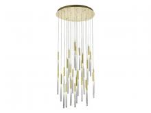 Avenue Lighting HF2031-BOA-BB - Main Street Collection 31 Light Studded Glass Multi Port Pendant