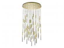 Avenue Lighting HF2051-BOA-BB - Main Street Collection 51 Light Studded Glass Multi Port Pendant