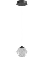 Avenue Lighting HF3901-BK - Beluga 1 Light Pendant