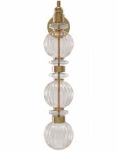Avenue Lighting HF8903-AB - Avra Glass And Metal Wall Sconce
