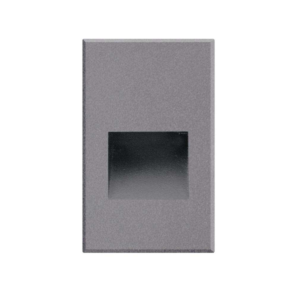 Sonic 5-in Gray LED Exterior Low Voltage Wall/Step Lights