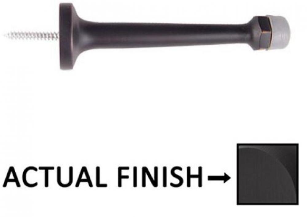 3&#34; DOOR STOP MATTE BLACK