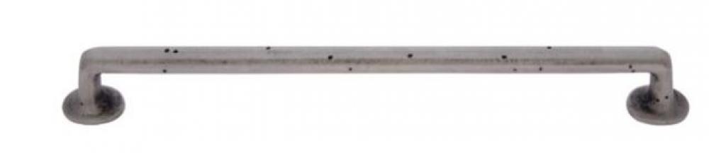 10? c/c Oversized Rustic Pull in Rustic Silver