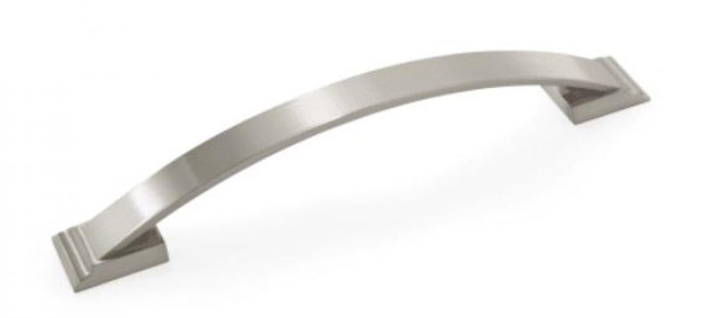 Candler 6-1/4 Inch Center to Center Handle Cabinet Pull IN SATIN NICKEL