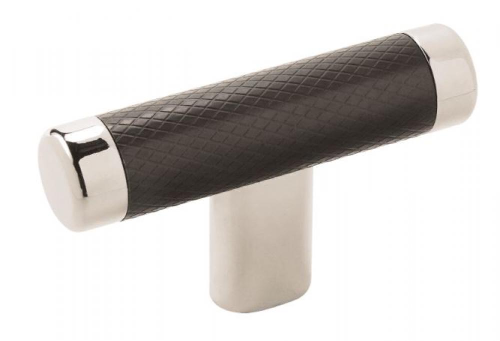 Esquire Bar Knob POLISHED NICKEL/BLACK BRONZE