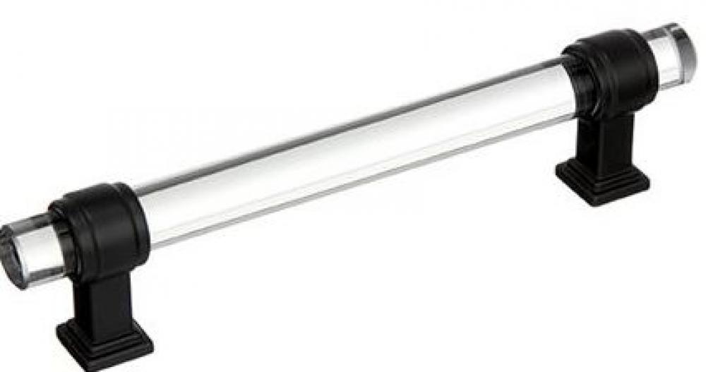 AMEROCK - 128MM CLEAR/BLACK BRONZE GLACIO PULL