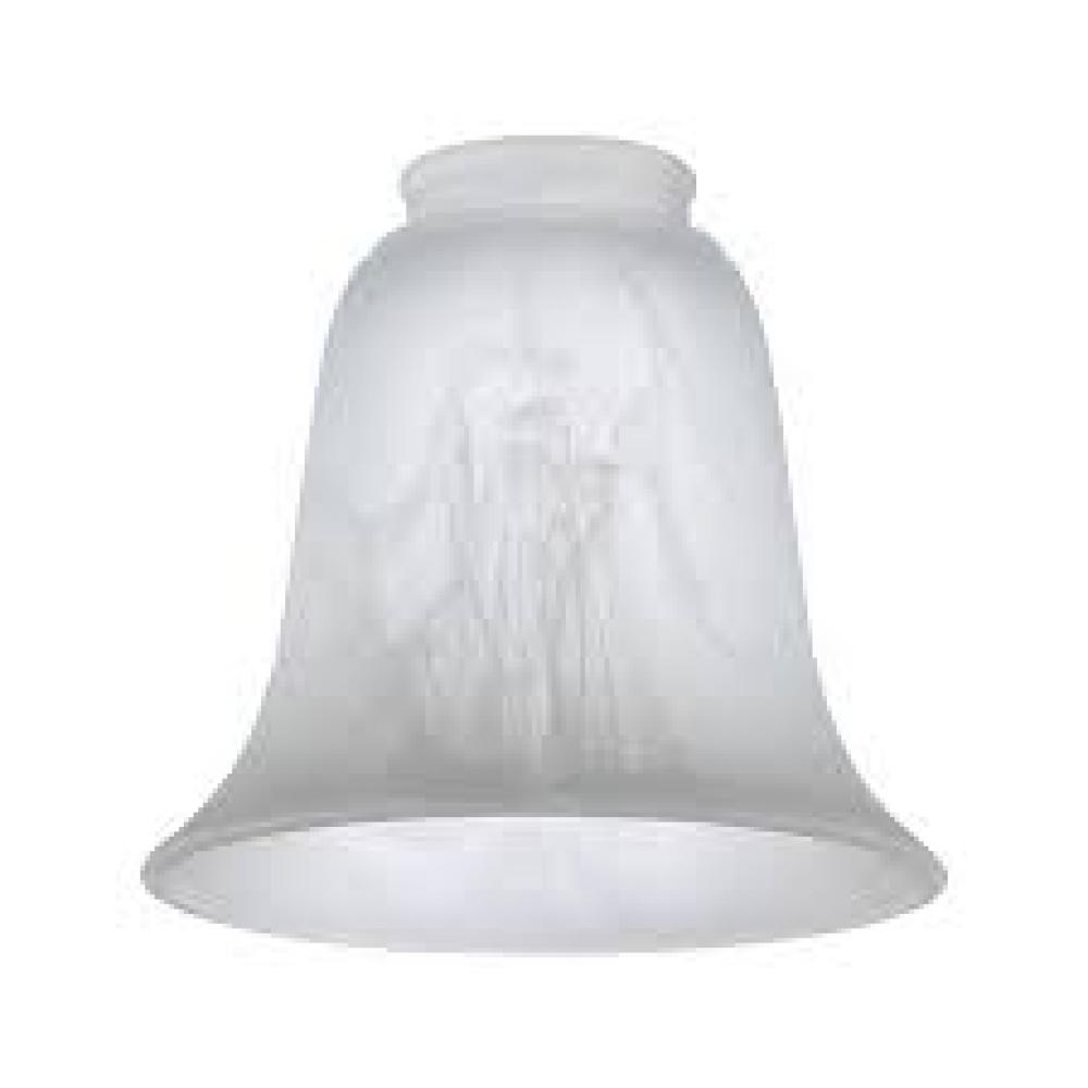 ALABASTER 2.25&#34; FAN GLASS