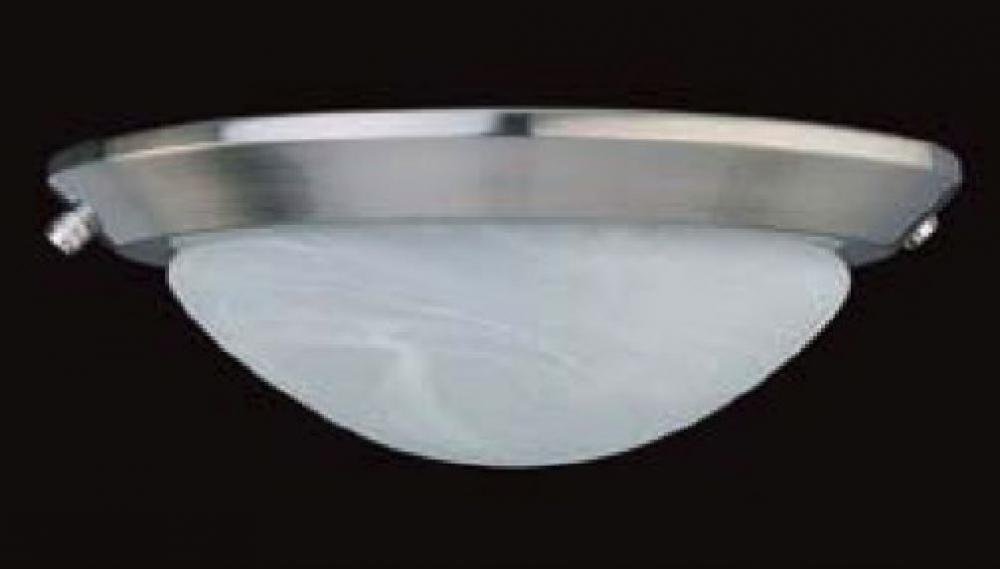 CHROME CEILING FAN LIGHT KIT 2 BULB