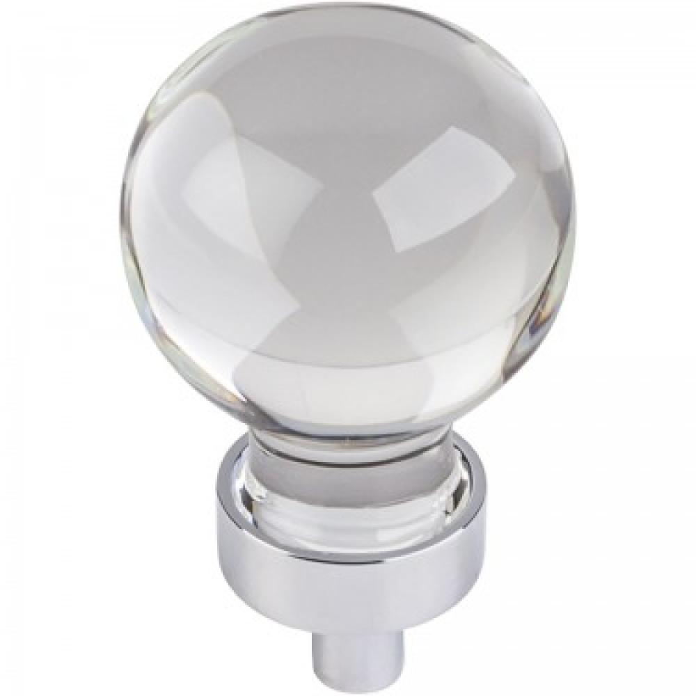 HARLOWE 1-1/16&#34; Diameter Glass Sphere Cabinet Knob.