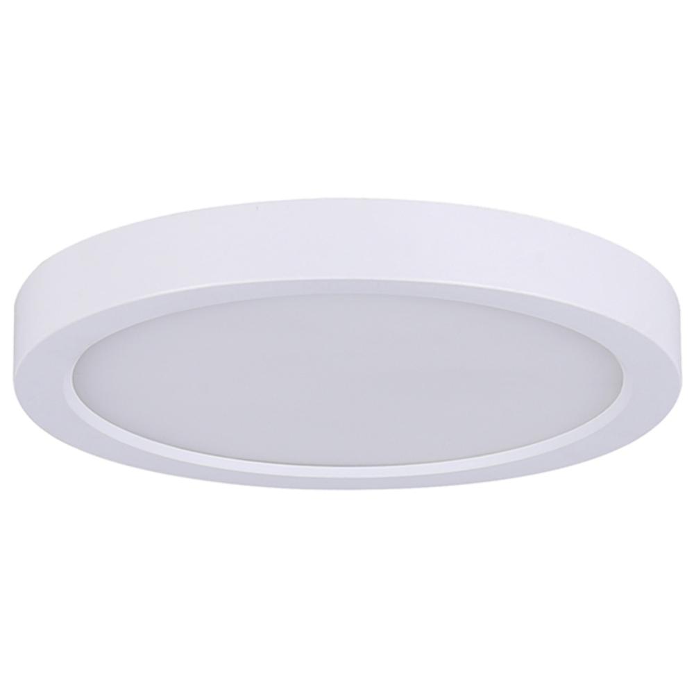 FLUSH LED DISC LIGHT WH 30K