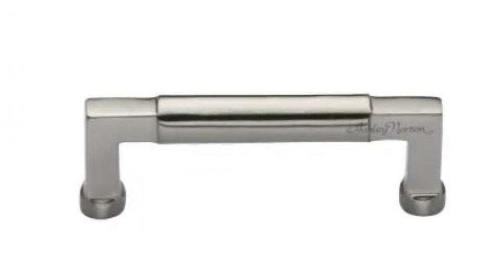 Solid Brass 6 Inch Center to Center Handle Cabinet Pull in Satin Nickel Finish