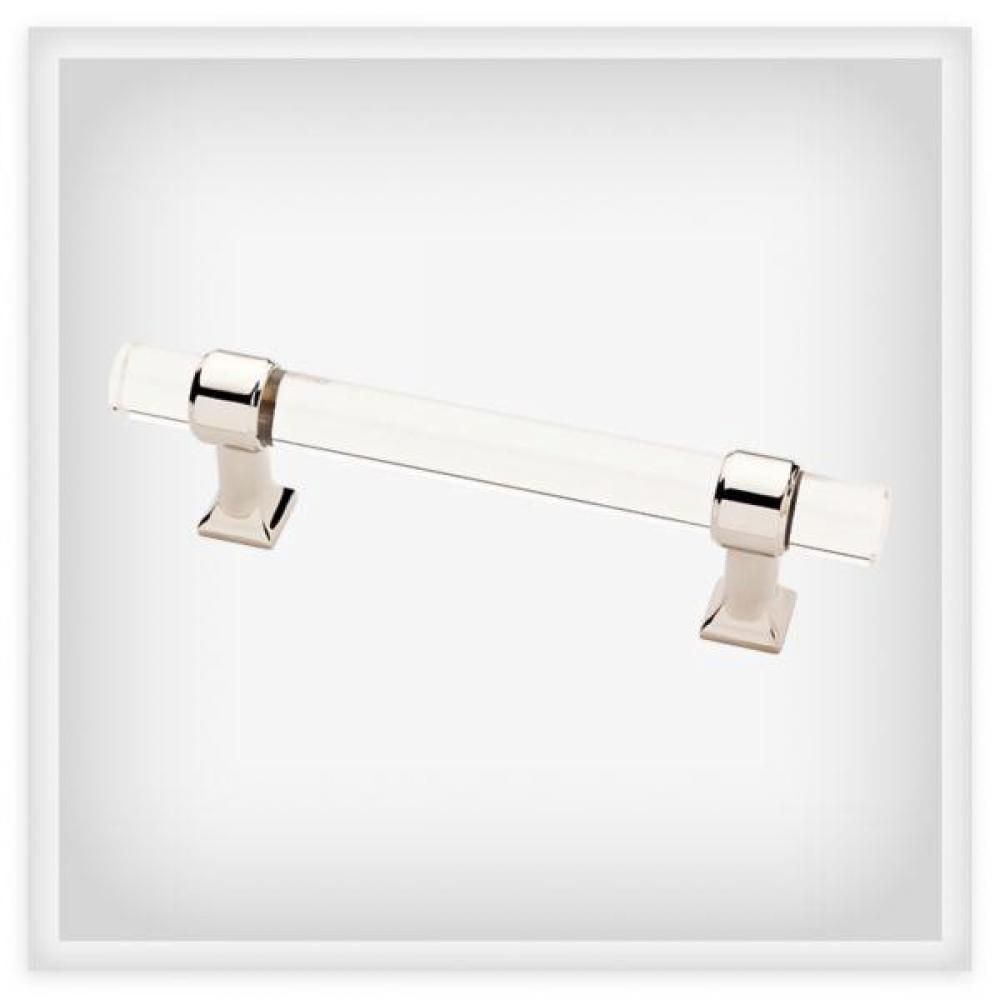 Acrylic 3-3/4&#34; (96mm) Cabinet Bar Pull