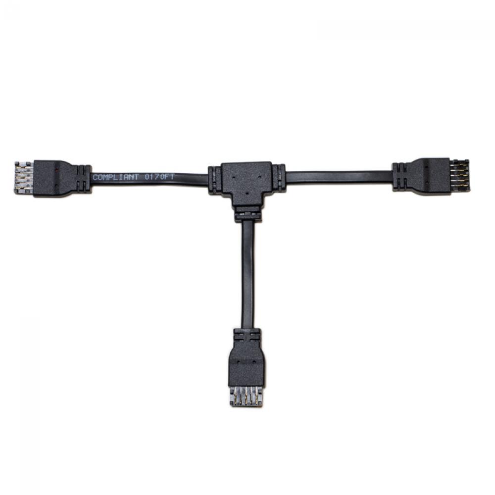 CON-T Splitting Connector - In-Wall Rated 18AWG CL3P wire, Black 