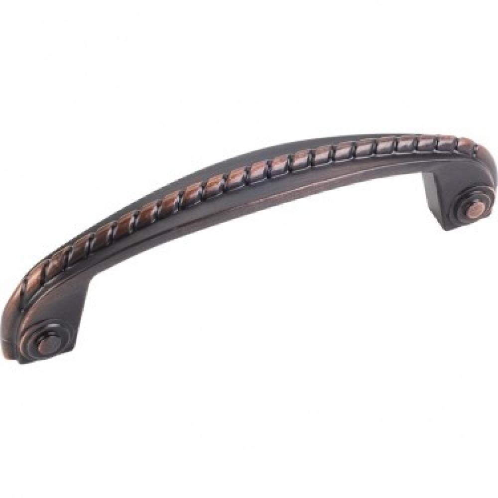 4-1/2&#34; Overall Length Rope Detail Cabinet Pull. Holes are 96 mm center-to-center.