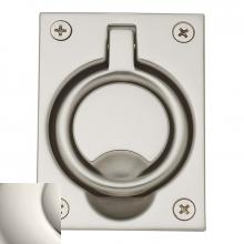 Ellen Lighting and Hardware Items 0395.140 - Bladwin Flush Ring Pull Polished Nickle