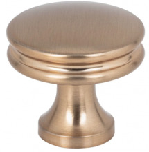 Ellen Lighting and Hardware Items 445SBZ - 1-1/4" Diameter Satin Bronze Marie Cabinet Knob