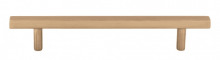 Ellen Lighting and Hardware Items 845-128SBZ - Ellen - 128 mm Center-to-Center Satin Bronze Square Dominique Cabinet Bar Pull