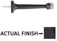 Ellen Lighting and Hardware Items 2232US19 - 3" DOOR STOP MATTE BLACK