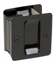 Ellen Lighting and Hardware Items 270214 - Pocket Door Square Passage in Powder coat Black