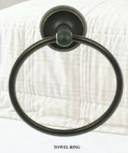 Ellen Lighting and Hardware Items 3104DB - MIRALOMA PARK TOWEL RING DB