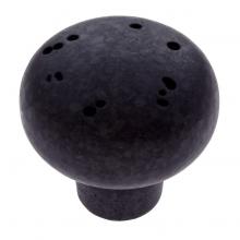 Ellen Lighting and Hardware Items 41114 - BEDROCK 1 3/4" KNOB BLACK