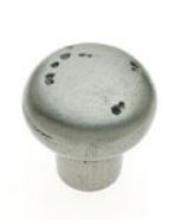 Ellen Lighting and Hardware Items 41613 - Rustic Round Knob 1-1/4", Aged Nickel