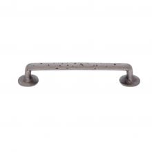 Ellen Lighting and Hardware Items 42513 - BEDROCK 6" C to C RUSTIC SILVER PULL