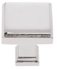 Ellen Lighting and Hardware Items 55416 - 1-1/4? Square Marquee Knob in Polished Nickel