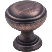 Ellen Lighting and Hardware Items 658DBAC - TIFFANY 1 1/4" KNOB DBAC