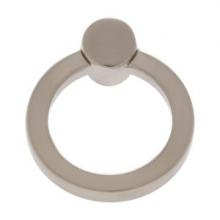 Ellen Lighting and Hardware Items 72014 - ROUND RING PULL MATTE BLACK