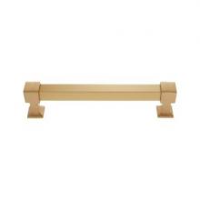 Ellen Lighting and Hardware Items 72304 - STERLING SATIN BRASS 6" PULL