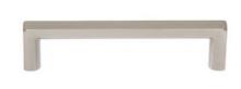 Ellen Lighting and Hardware Items 75446 - SATIN NICKEL 96 MM (3.78") SQUARED ULTRA THIN DOOR PULL