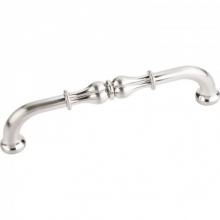 Ellen Lighting and Hardware Items 818-128SN - 	 5-11/16" Overall Length Cabinet Pull. Holes are 128 mm center-to-center.