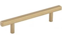 Ellen Lighting and Hardware Items 845-96SBZ - 96 mm Center-to-Center Satin Bronze Square Dominique Cabinet Bar Pull