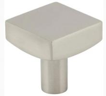 Ellen Lighting and Hardware Items 845SN - 1-1/8" Diameter Square Cabinet Knob in Satin Nickel